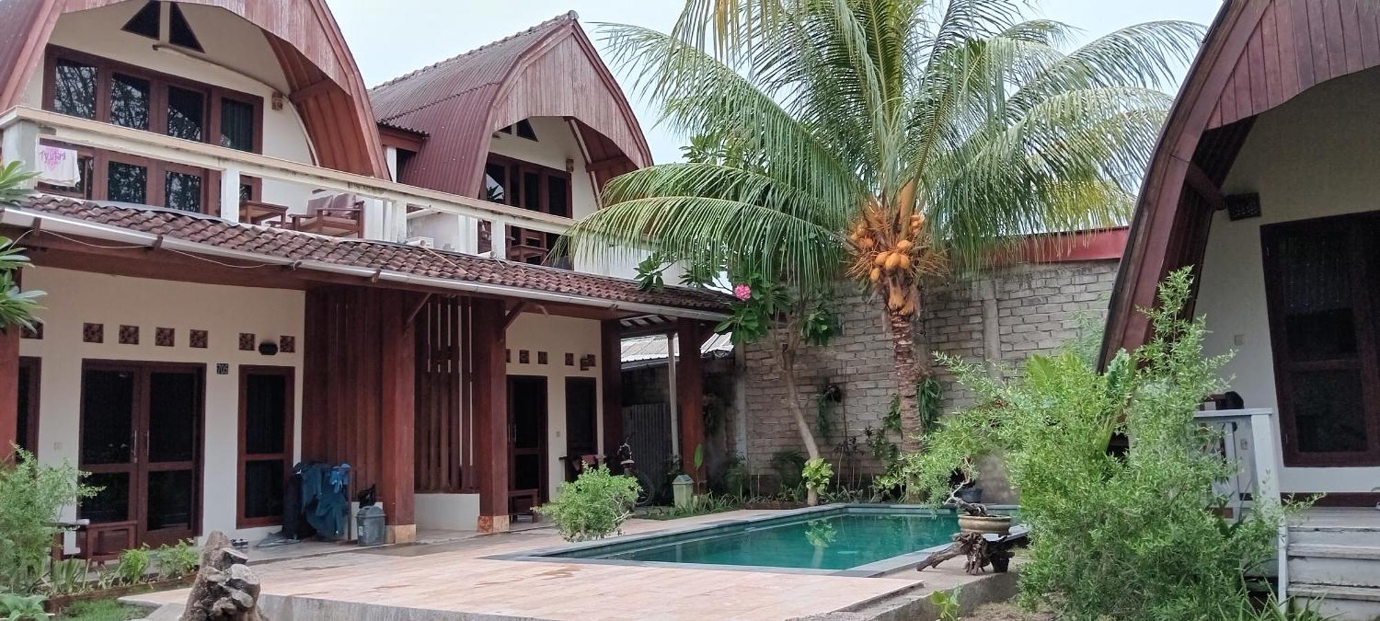 D'Gilian Bungalow Gili Trawangan Eksteriør bilde