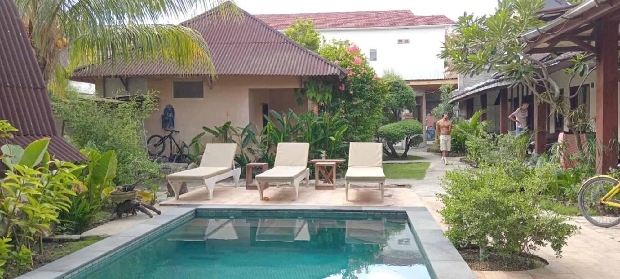 D'Gilian Bungalow Gili Trawangan Eksteriør bilde