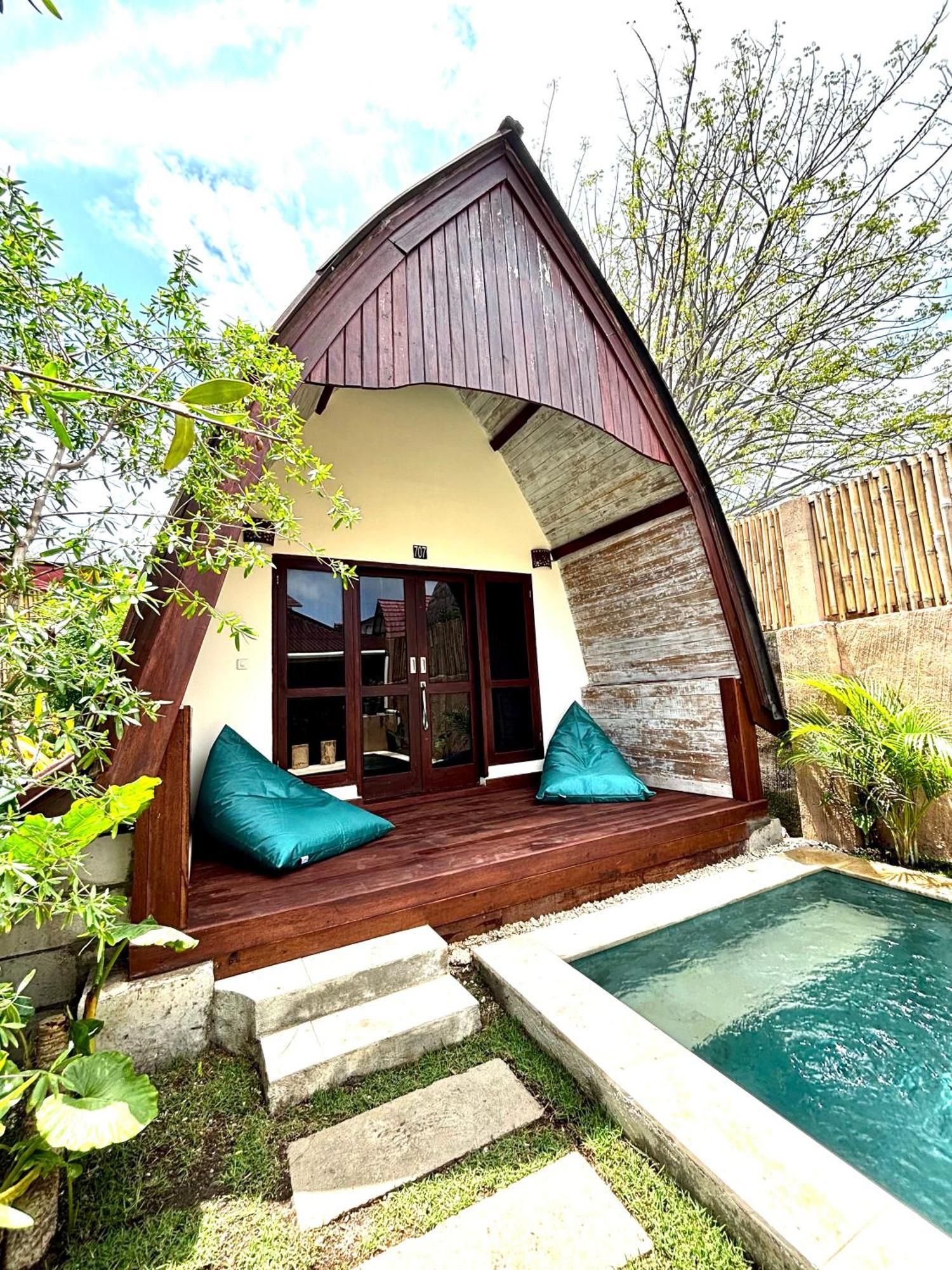 D'Gilian Bungalow Gili Trawangan Eksteriør bilde