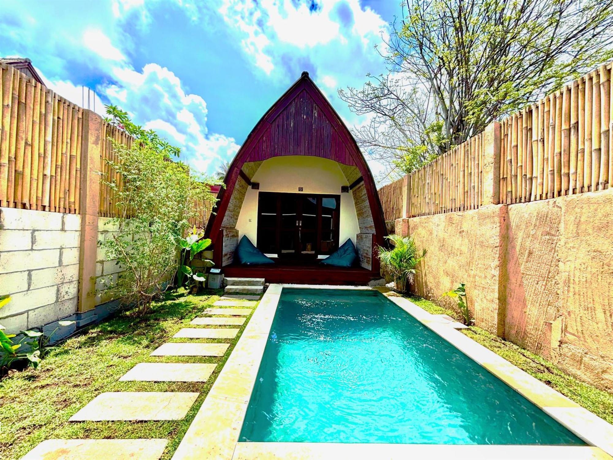 D'Gilian Bungalow Gili Trawangan Eksteriør bilde